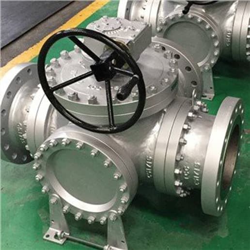 Cast Steel Four-Way Ball Valve